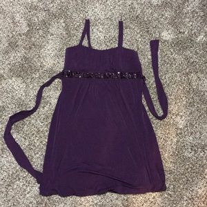Purple Semi-formal dress